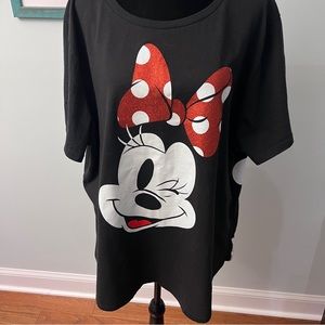 Disney Plus Size Top 3X Minnie Winking